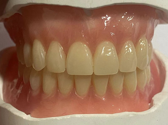 Anpassbarer Vollzähne Acrylzähne hohe Stabilität für Zahnmedizin